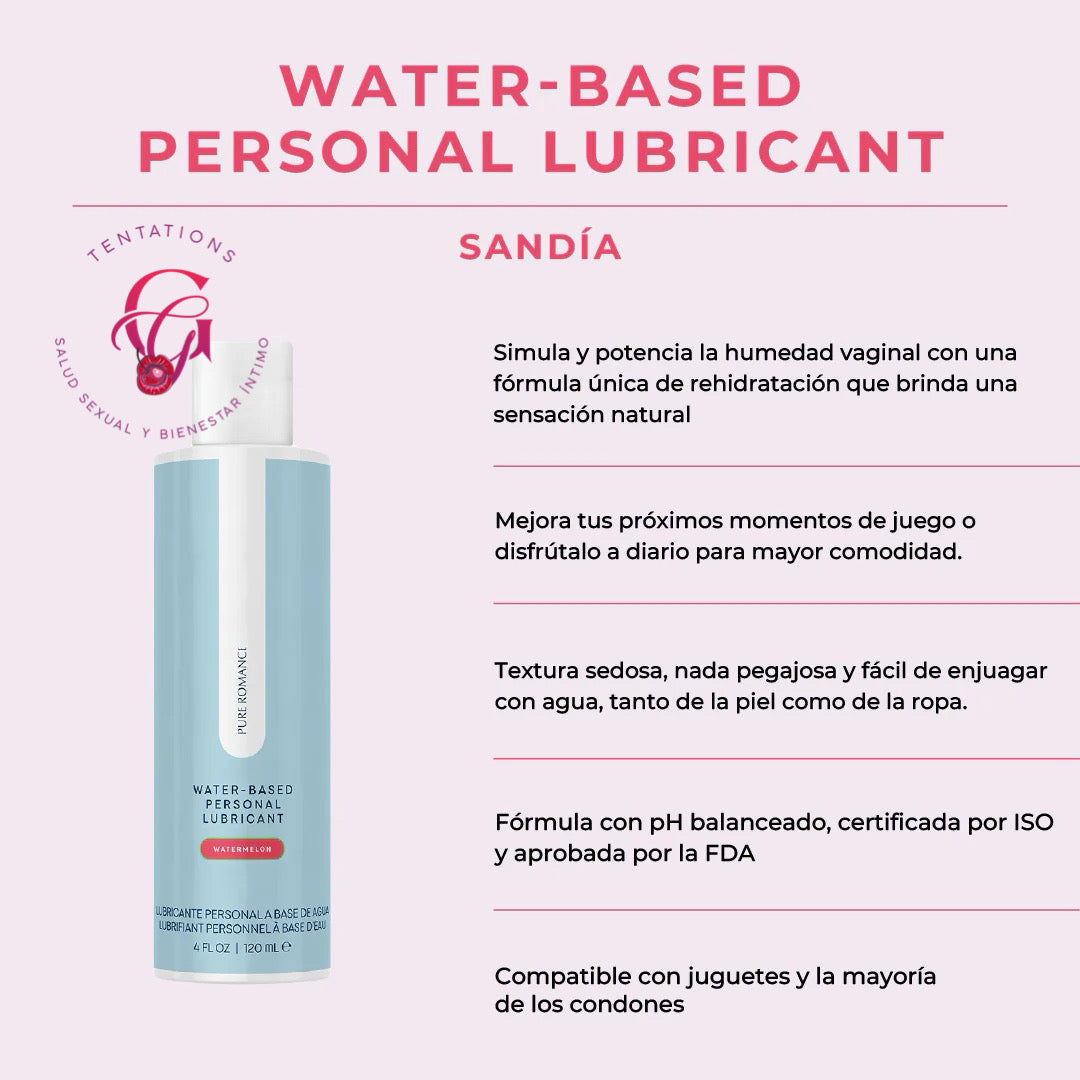 Water-Based Personal Lubricant - Sandía