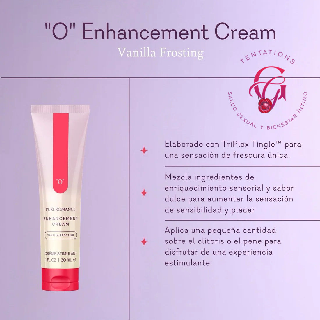 O - Vanilla Frosting - Gel Intensificador