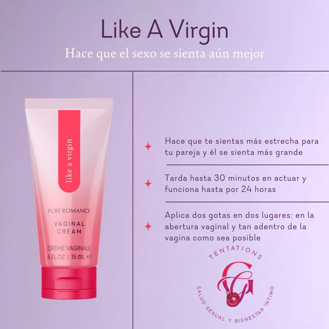 Like a V¡rgin - Crema estrechante