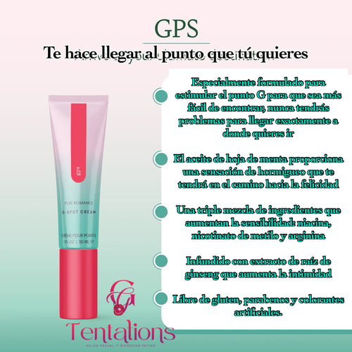 GPS - G-Spot Cream - Crema para el punto G