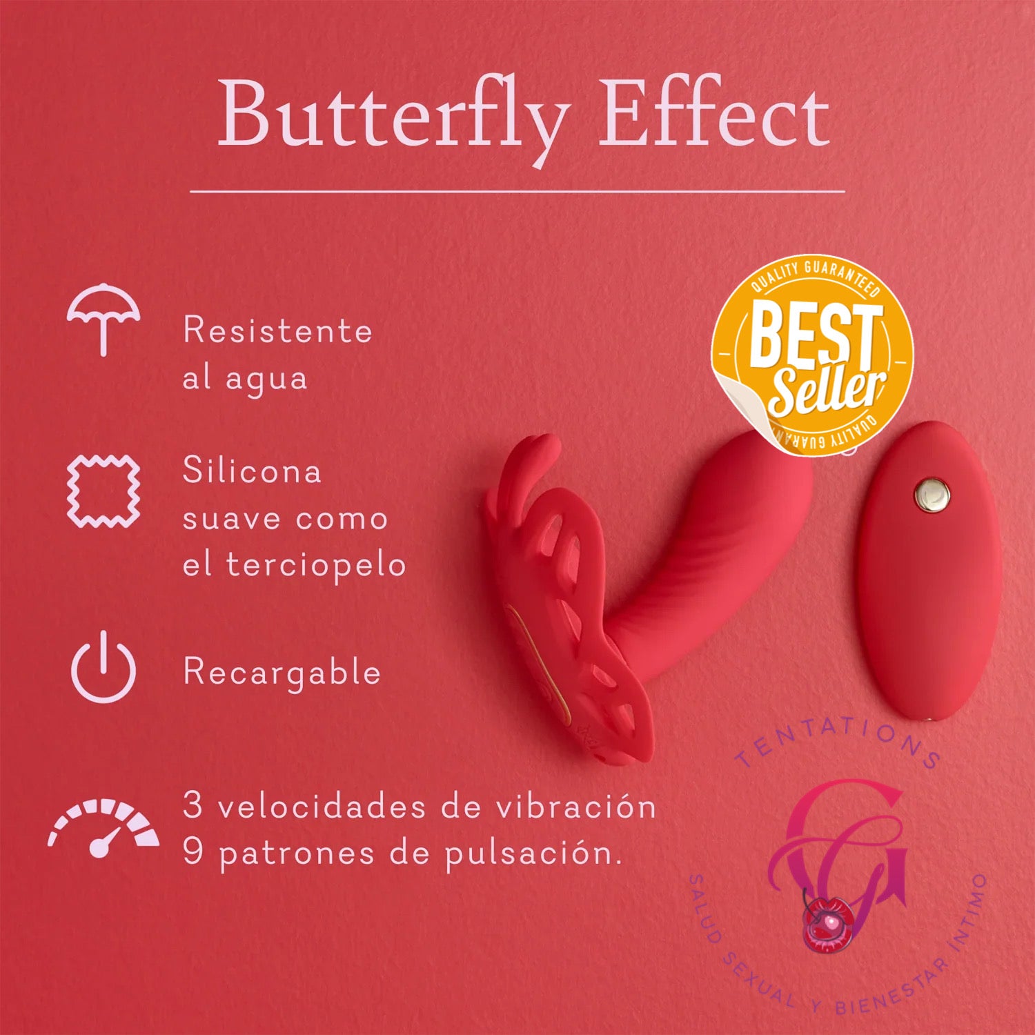 Butterfly Effect - Vibrador de panty